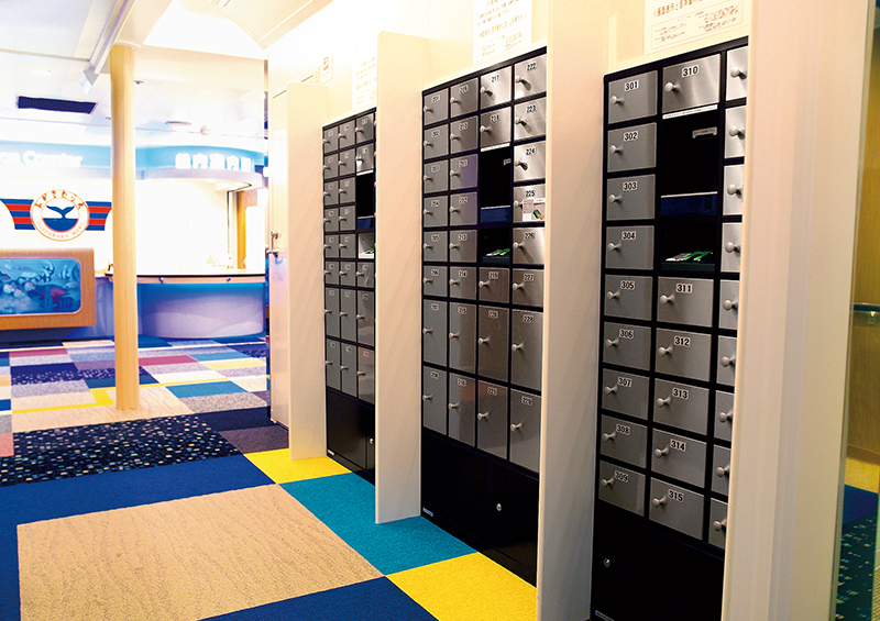 Lockers for valuables